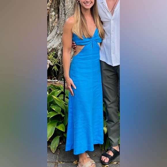 Milly Oda Linen Dress - Picture 5 of 5